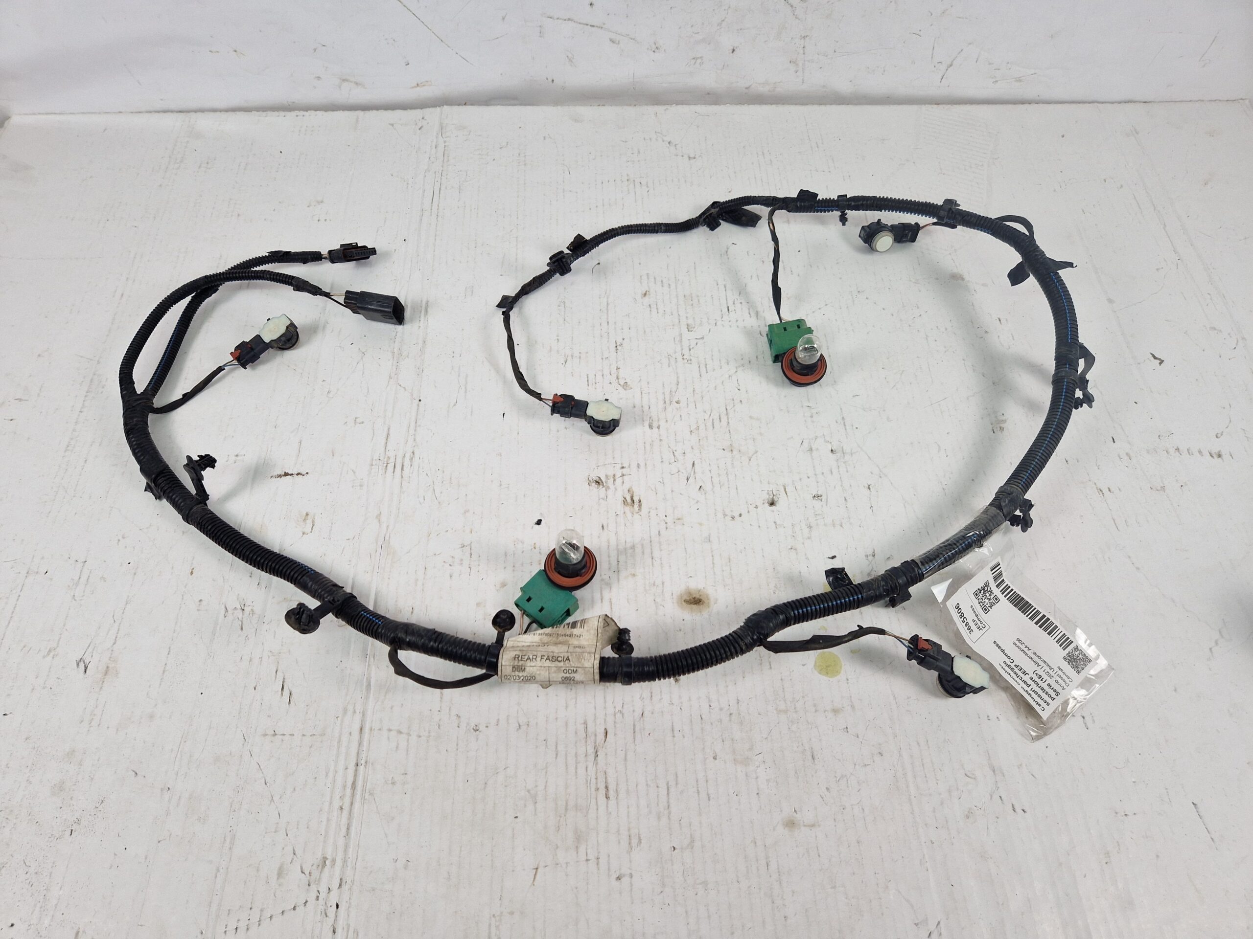 735643800 CABLAGGIO COMPLETO SENSORI PARCHEGGIO POSTERIORE JEEP Compass Serie Diesel