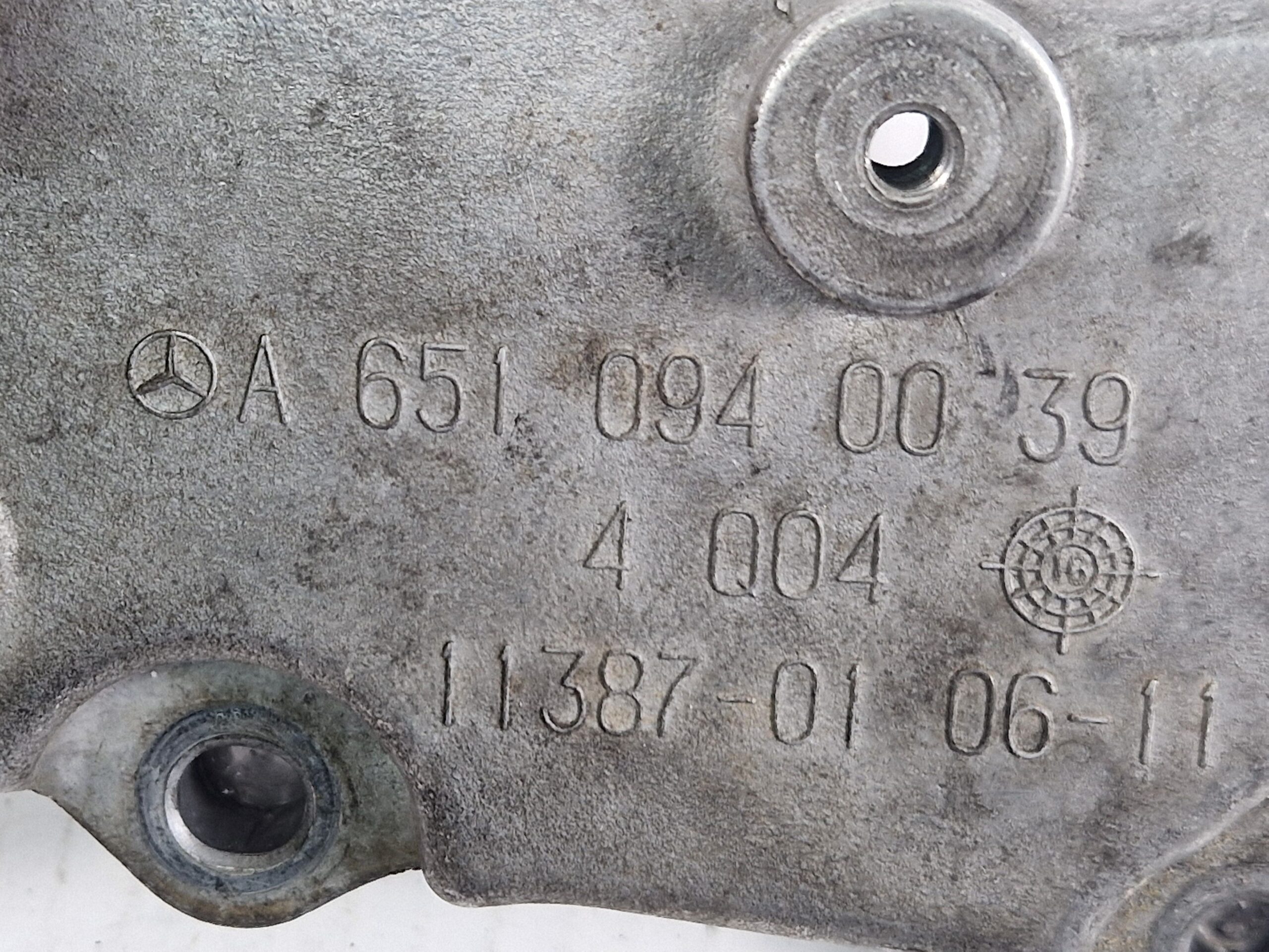 A6510940039 STAFFA SUPPORTO MOTORE MERCEDES GLC Coupe (BM 253) (6.2016) Diesel 2.2