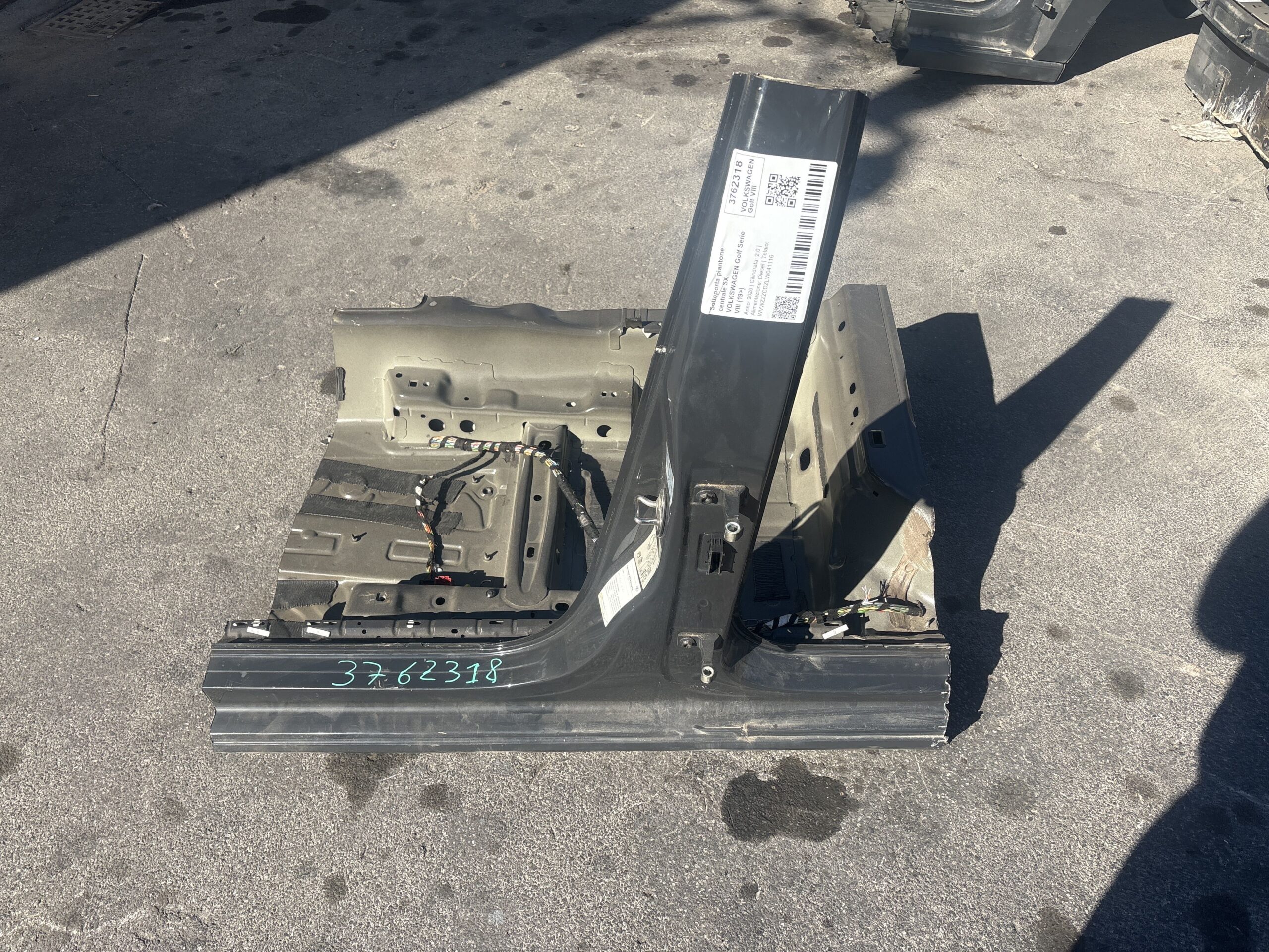 SOTTOPORTA PIANTONE CENTRALE SX VOLKSWAGEN Golf Serie VIII Diesel 2.0 DSU