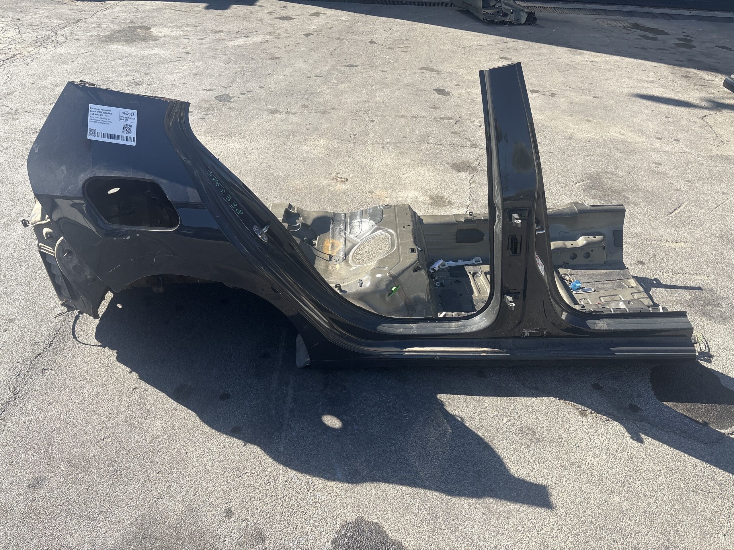 PARAFANGO POSTERIORE DESTRO VOLKSWAGEN Golf Serie VIII 5H4809844 DSU (19>)