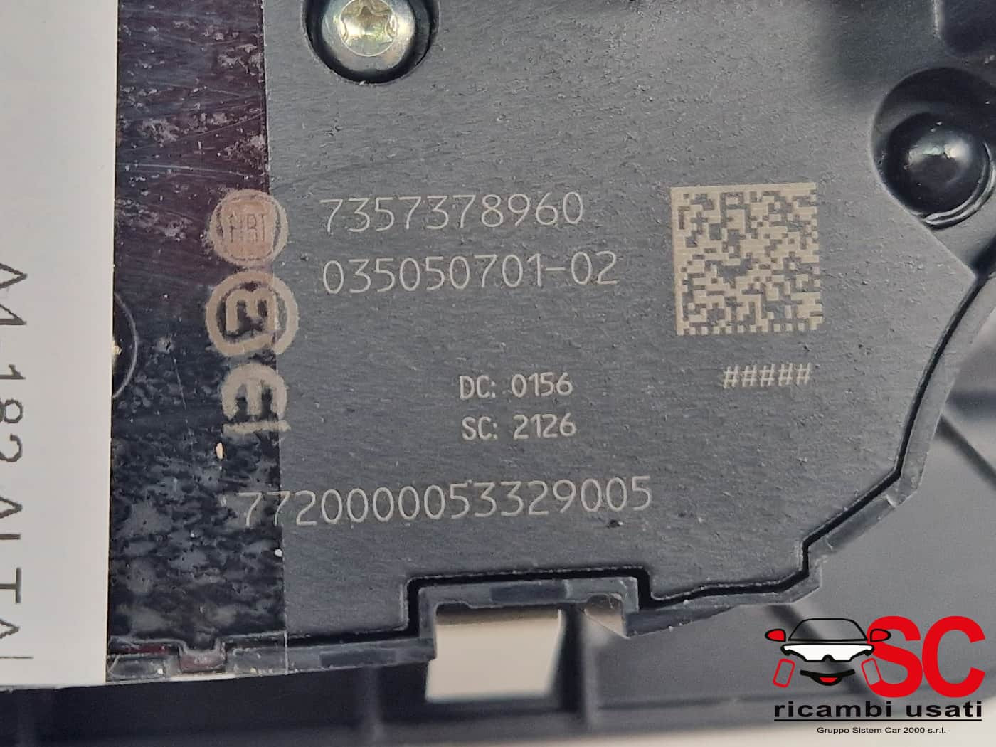 COMANDO CONTROLLO TRAZIONE JEEP Compass Serie 735727824 (16>)
